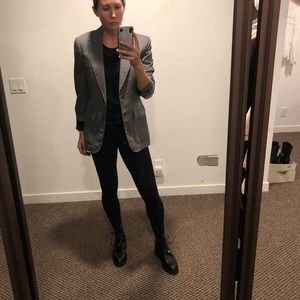 GUCCI | Oversize Gray Wool Wide Pocket Blazer